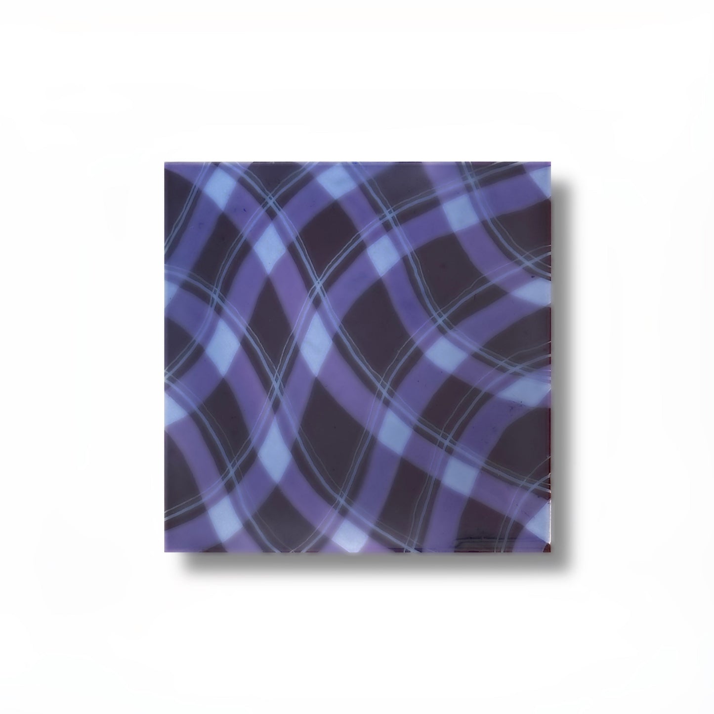 Purple Plaid - 10x10" - Bragg About It Artistry