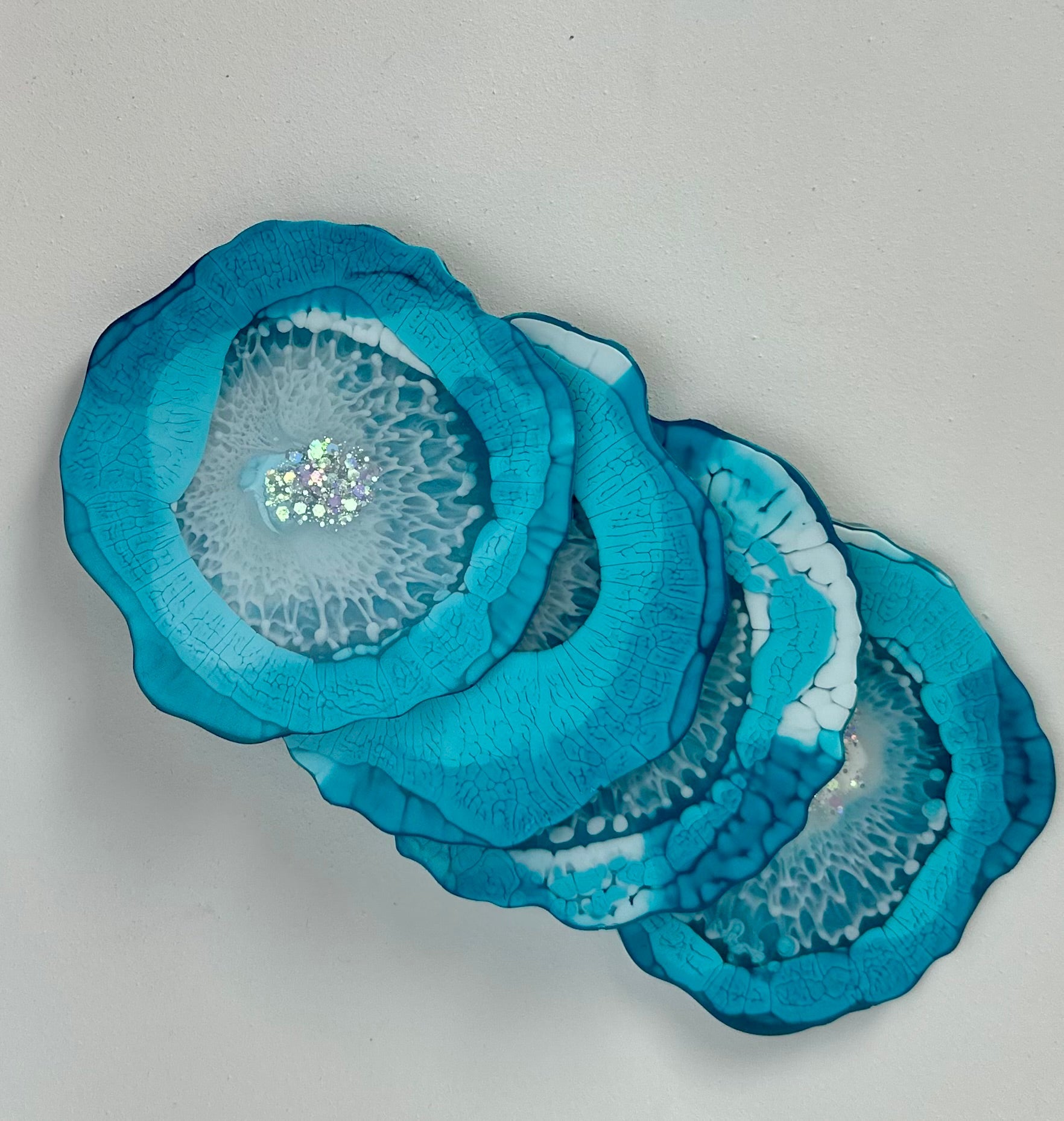 Agate Coaster Set - Bragg About It Artistry