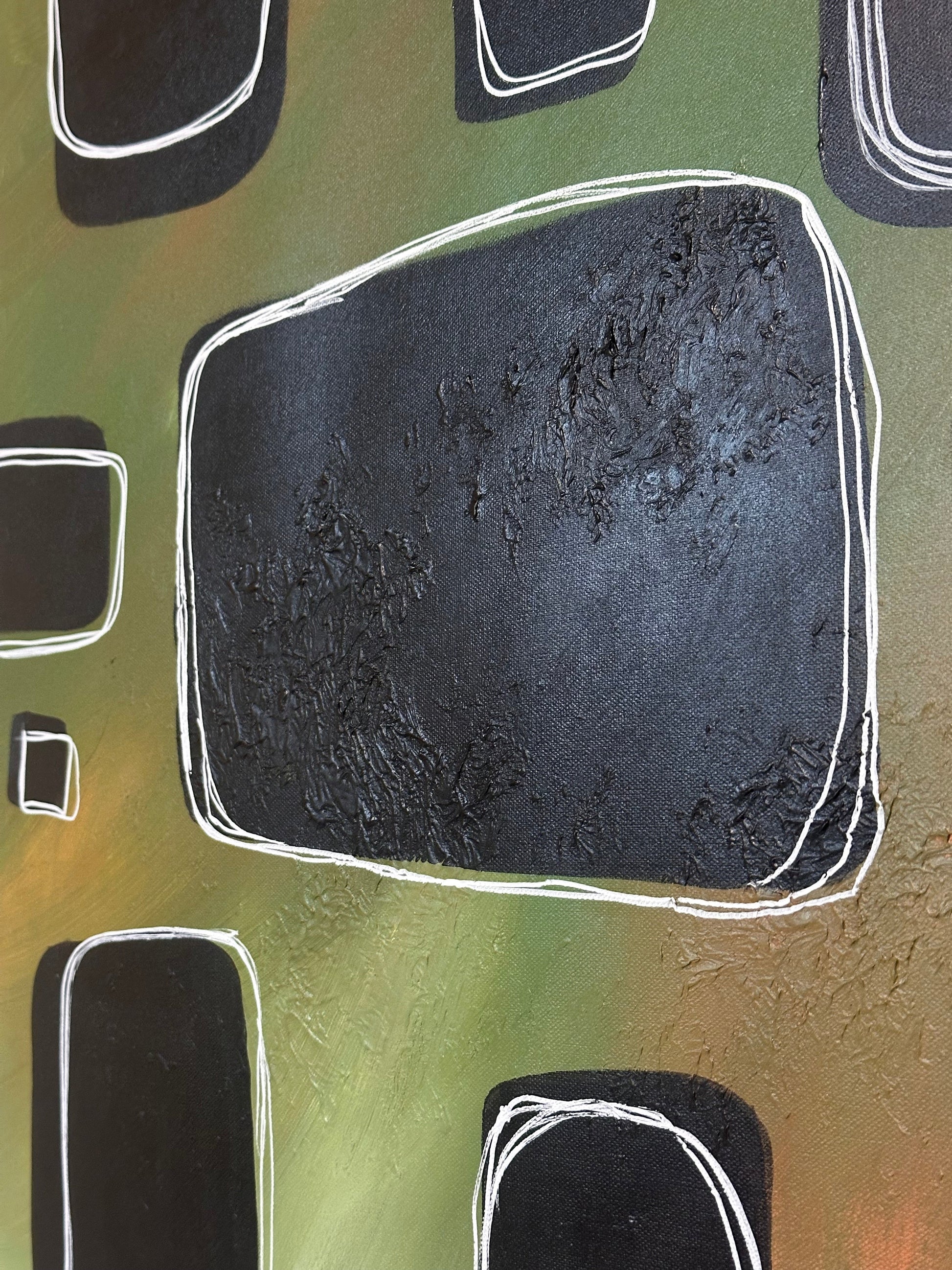 Containment / 24x30" - Bragg About It Artistry