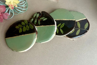 Leaf Coasters - Bragg About It Artistry