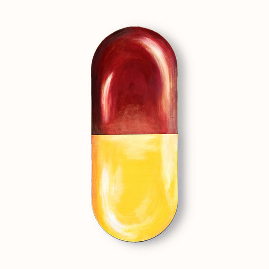 Pill Painting - Bragg About It Artistry