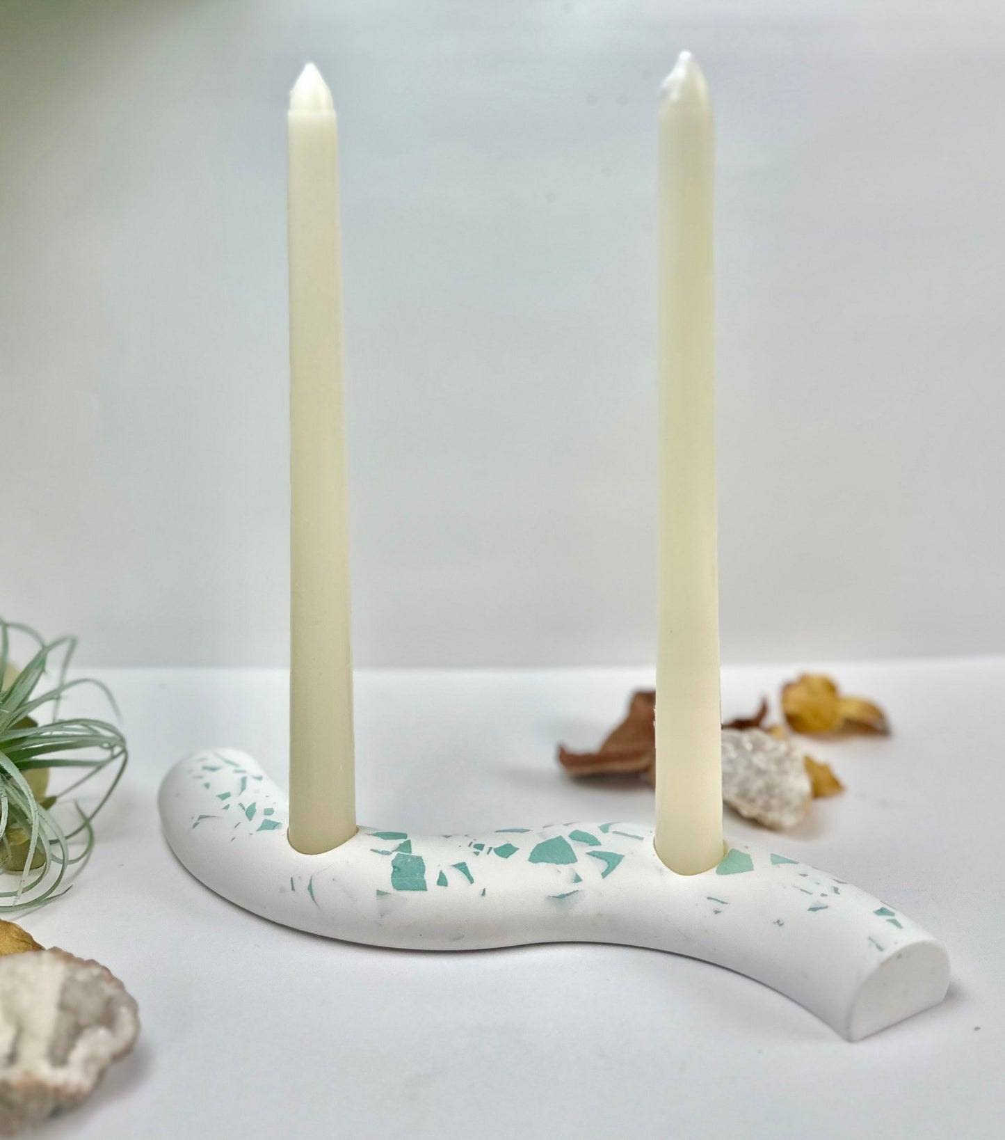 Terrazzo Candle Holder - Bragg About It Artistry