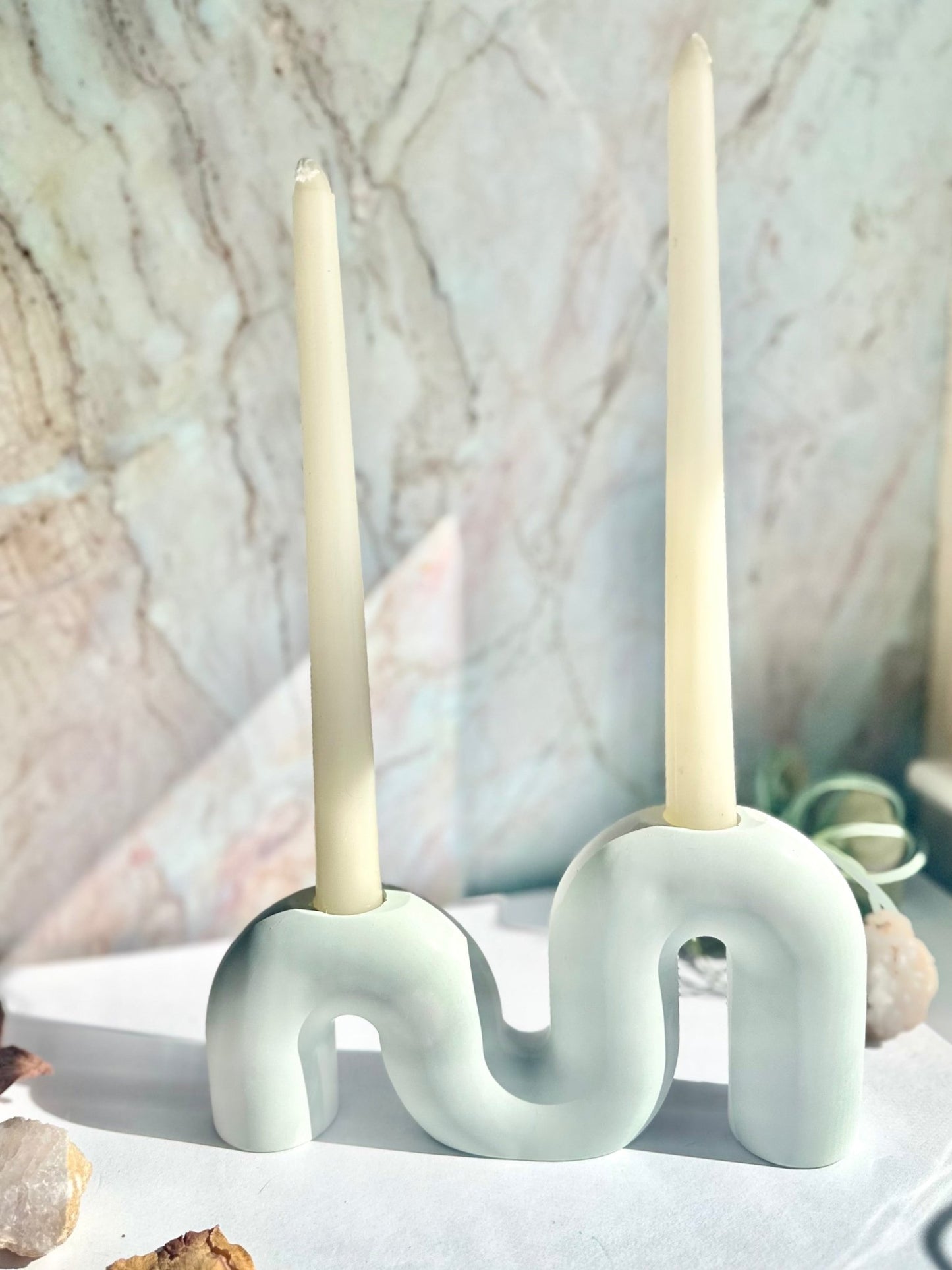 Wavy Candle holder - Bragg About It Artistry