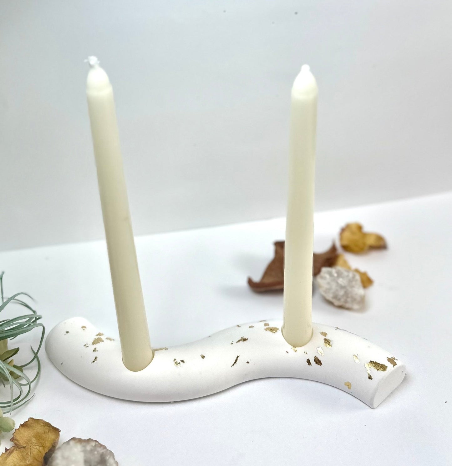 Wavy Candle Holder - Bragg About It Artistry