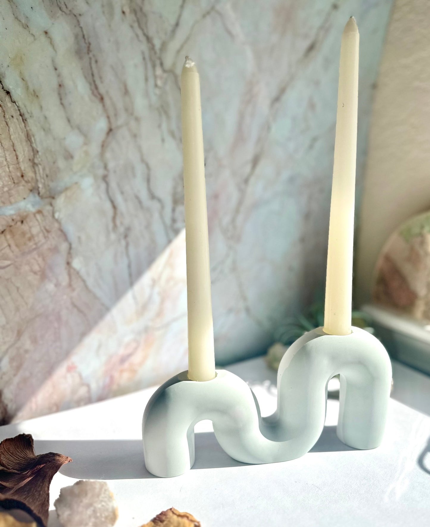 Wavy Candle holder - Bragg About It Artistry