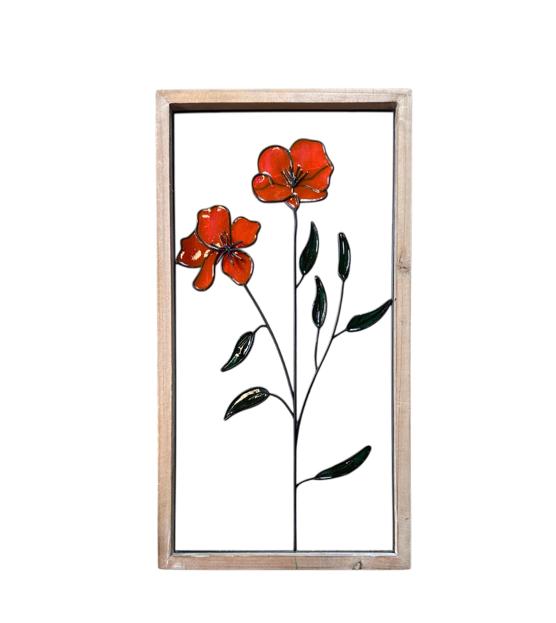 Wire & Resin Wall Art - 10x20" - Bragg About It Artistry