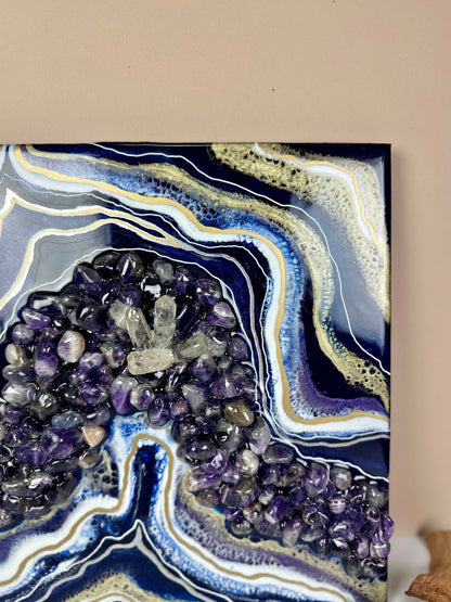 Amethyst - 8x8in