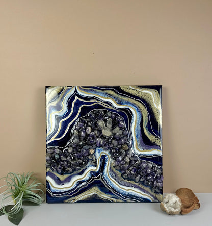 Amethyst - 8x8in - Bragg About It Artistry