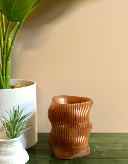 Brown Sock Vase - Bragg About It Artistry