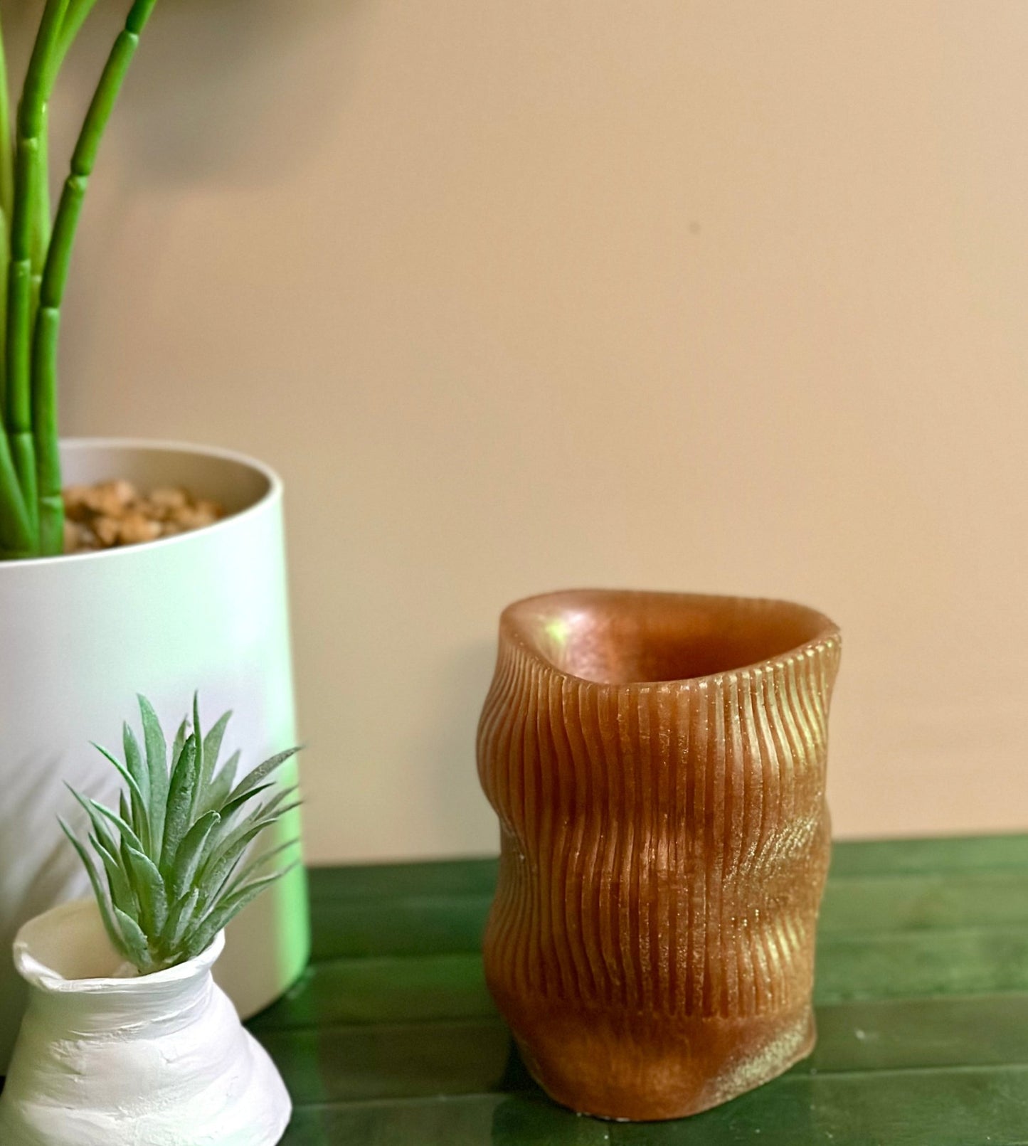 Brown Sock Vase - Bragg About It Artistry