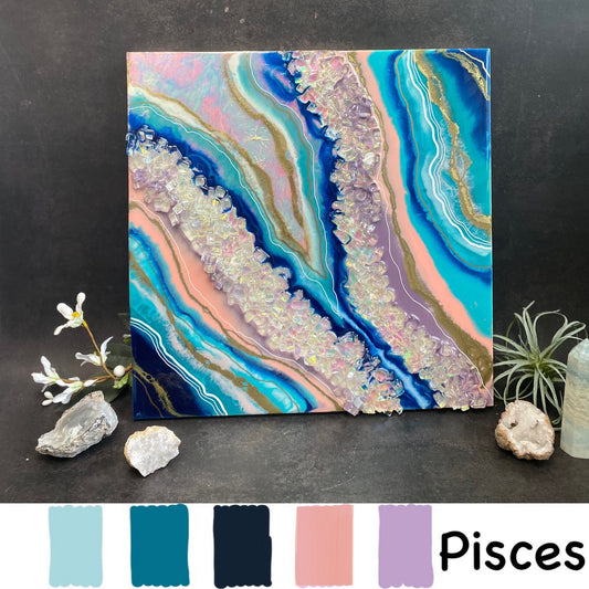 Pisces Geode - Bragg About It Artistry